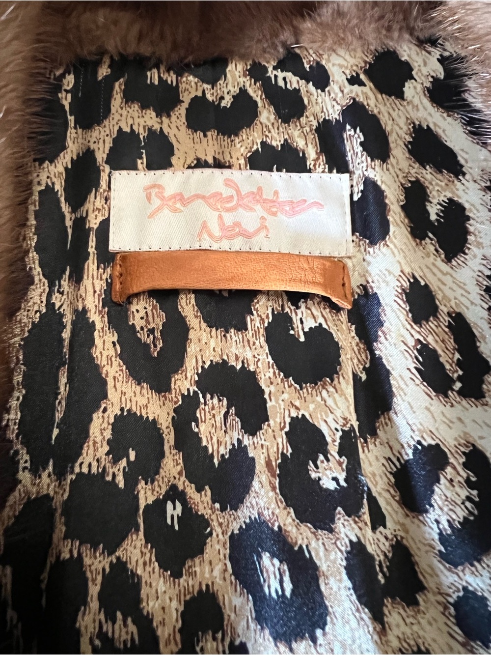Benedetta Novi Leather Jacket size 48 (M/L) Excellent condition - Picture 12 of 16